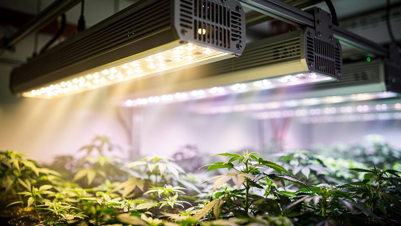 Professionelle LED-Vollspektrum-Beleuchtung für Pflanzenanbau